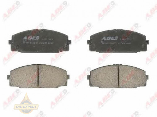 Abe Колодки тормозные дисковые ABE C12048ABE - Картинка 1