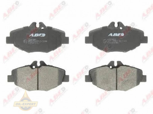 Abe Колодки тормозные дисковые ABE C1M028ABE - Картинка 1