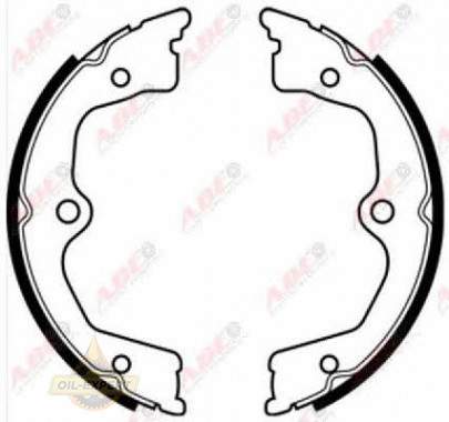 Abe Колодки тормозные барабанные ABE C04024ABE - Картинка 3