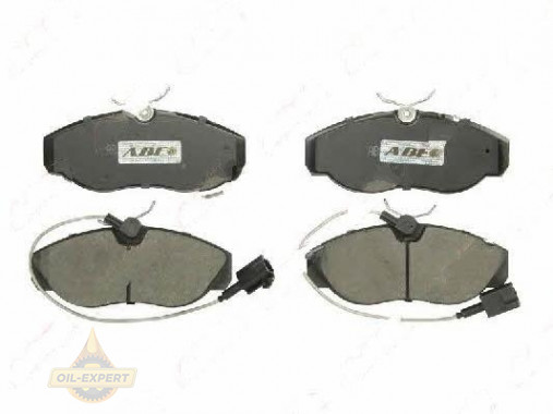 Abe Колодки тормозные дисковые ABE C1F041ABE - Картинка 2