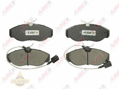 Abe Колодки тормозные дисковые ABE C1F041ABE - Картинка 1
