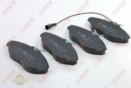 Abe Колодки тормозные дисковые ABE C1F041ABE - Картинка 3