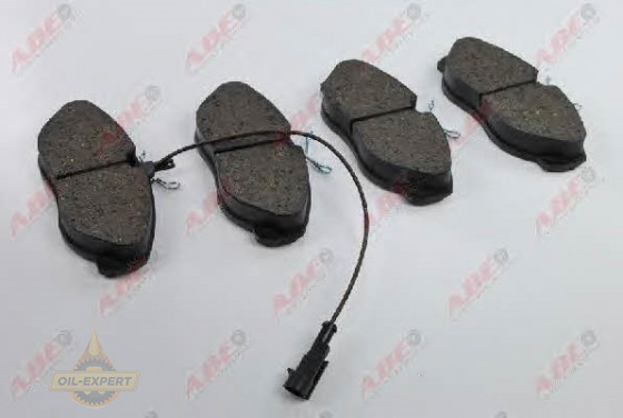 Abe Колодки тормозные дисковые ABE C1F041ABE - Картинка 4