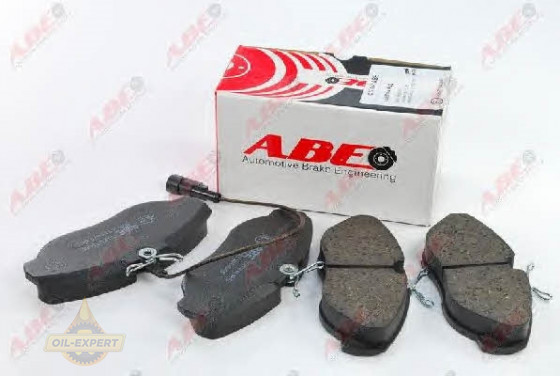 Abe Колодки тормозные дисковые ABE C1F041ABE - Картинка 6