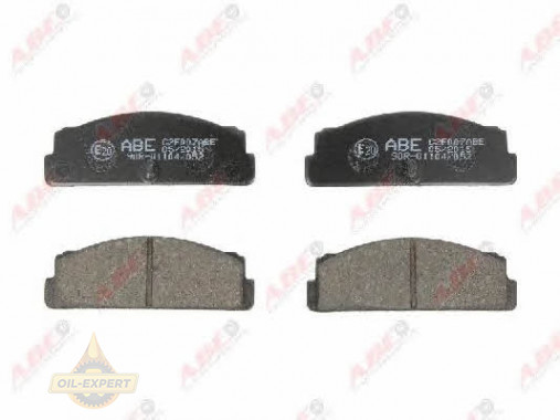 Abe Колодки тормозные дисковые ABE C2F007ABE - Картинка 1