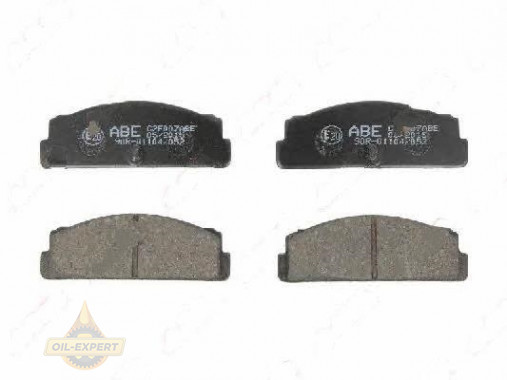 Abe Колодки тормозные дисковые ABE C2F007ABE - Картинка 2