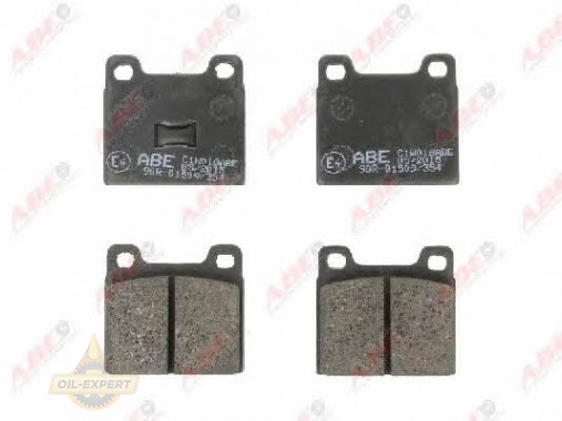 Abe Колодки тормозные дисковые ABE C1W018ABE - Картинка 1