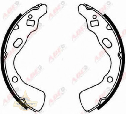Abe Колодки тормозные барабанные ABE C03030ABE - Картинка 1
