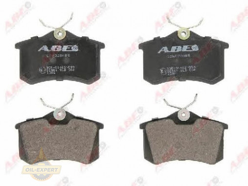 Abe Колодки гальмівні дискові ABE C2W028ABE - Заображення 1