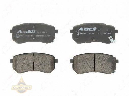 Abe Колодки тормозные дисковые ABE C20307ABE - Картинка 2
