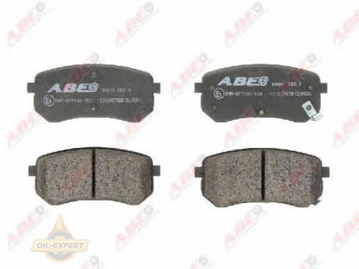 Abe Колодки тормозные дисковые ABE C20307ABE - Картинка 1