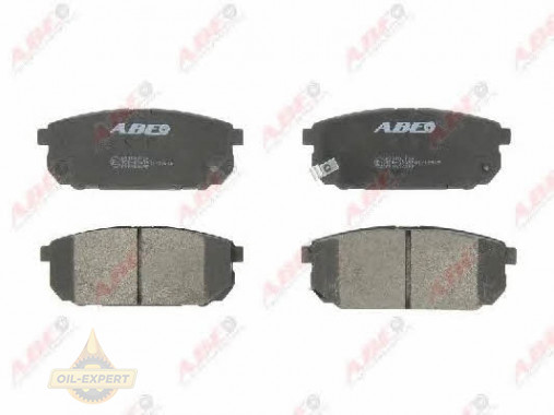 Abe Колодки тормозные дисковые ABE C20304ABE - Картинка 1