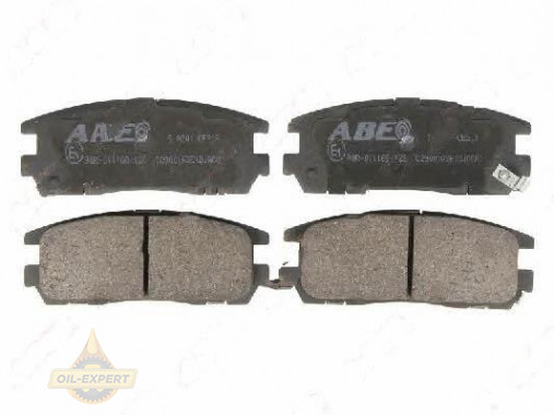 Abe Колодки тормозные дисковые ABE C29001ABE - Картинка 2