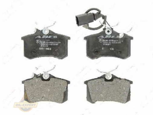 Abe Колодки тормозные дисковые ABE C2W012ABE - Картинка 2