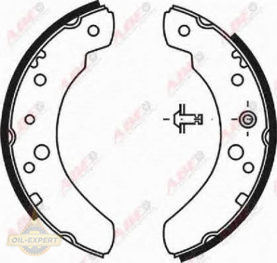 Abe Колодки тормозные барабанные ABE C0G017ABE - Картинка 3