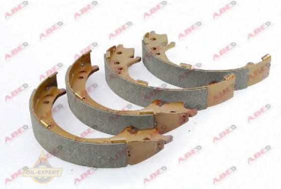 Abe Колодки тормозные барабанные ABE C04020ABE - Картинка 1