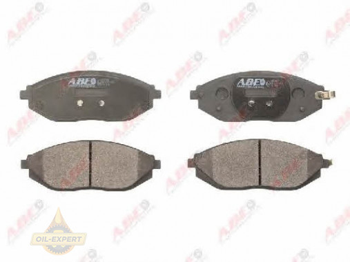 Abe Колодки гальмівні дискові ABE C10024ABE - Заображення 1