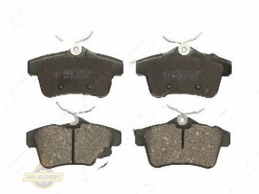 Abe Колодки дискові гальмові ABE C2P007ABE - Заображення 2