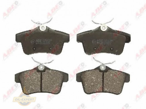 Abe Колодки дискові гальмові ABE C2P007ABE - Заображення 1