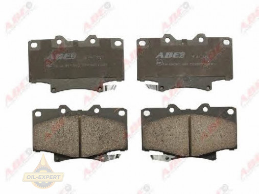 Abe Колодки тормозные дисковые ABE C12055ABE - Картинка 1