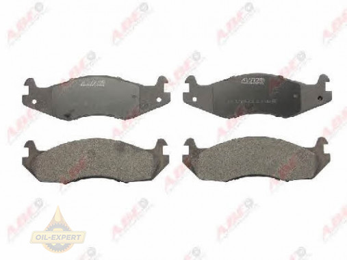 Abe Колодки гальмівні дискові ABE C1Y011ABE - Заображення 1