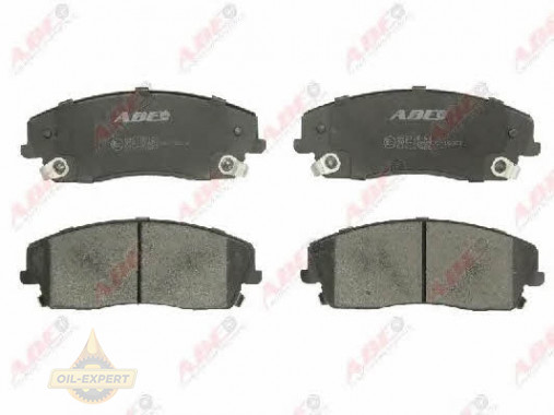 Abe Колодки тормозные дисковые ABE C1Y037ABE - Картинка 1
