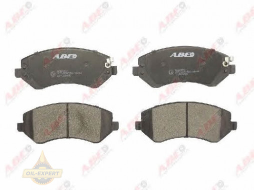 Abe Колодки тормозные дисковые ABE C1Y005ABE - Картинка 1