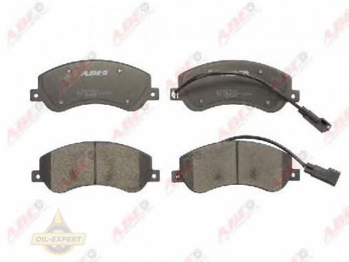 Abe Колодки тормозные дисковые ABE C1G060ABE - Картинка 1