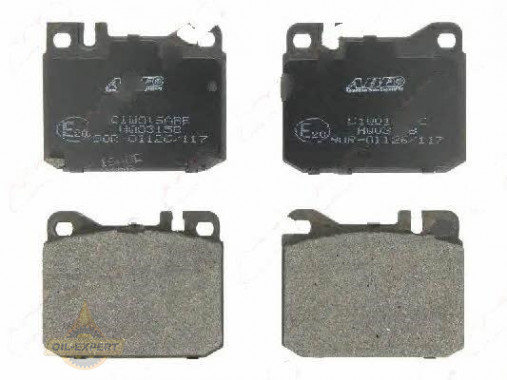 Abe Колодки тормозные дисковые ABE C1W016ABE - Картинка 2