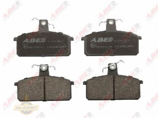 Abe Колодки гальмівні дискові ABE C18013ABE - Заображення 1