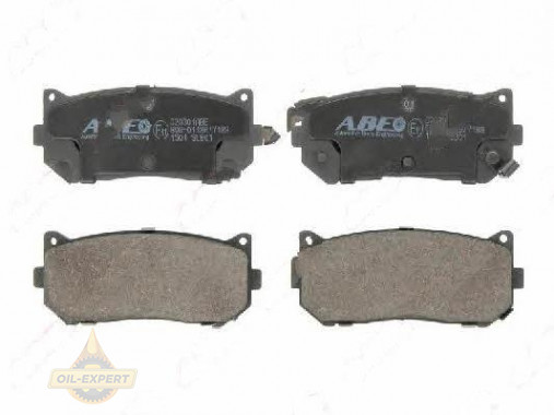 Abe Колодки тормозные дисковые ABE C20301ABE - Картинка 2