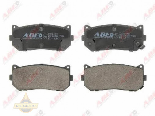 Abe Колодки тормозные дисковые ABE C20301ABE - Картинка 1