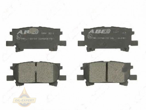 Abe Колодки тормозные дисковые ABE C22032ABE - Картинка 2