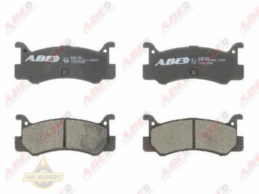 Abe Колодки тормозные дисковые ABE C23003ABE - Картинка 1