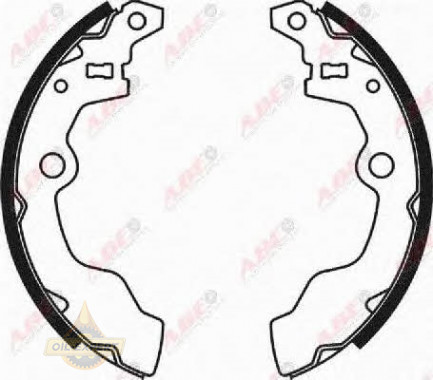 Abe Колодки тормозные барабанные ABE C08008ABE - Картинка 1