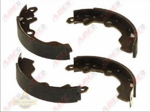 Abe Колодки тормозные барабанные ABE C08008ABE - Картинка 2