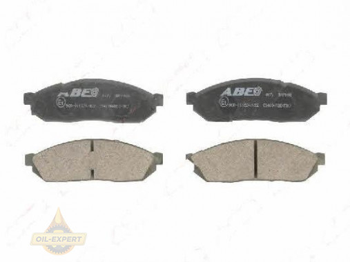 Abe Колодки гальмівні дискові ABE C14004ABE - Заображення 2
