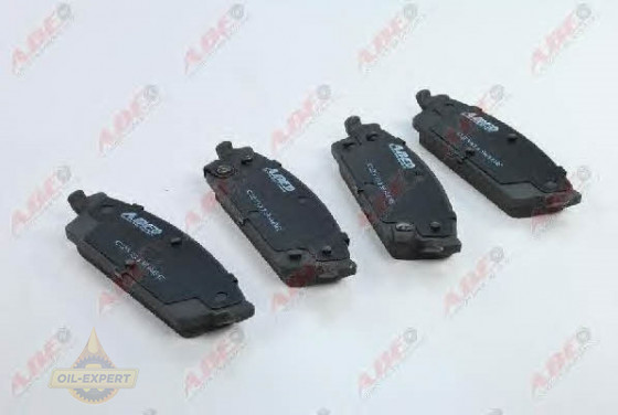 Abe Колодки гальмівні дискові ABE C2Y019ABE - Заображення 4