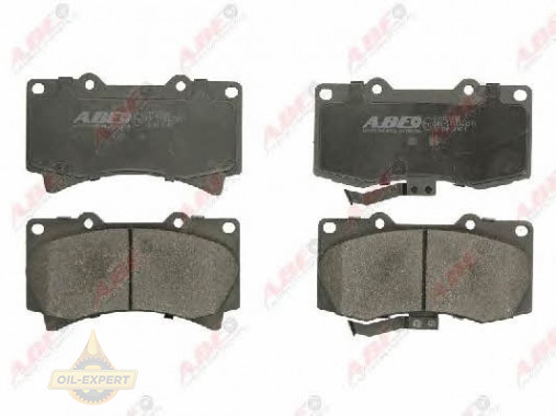 Abe Колодки тормозные дисковые ABE C1Y033ABE - Картинка 1