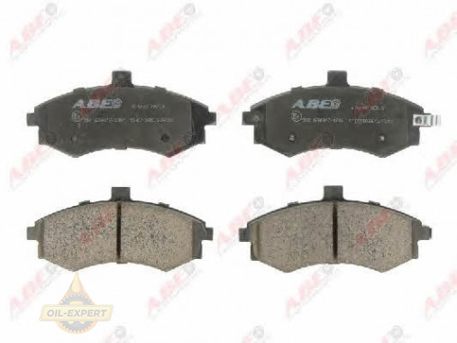 Abe Колодки тормозные дисковые ABE C10515ABE - Картинка 1