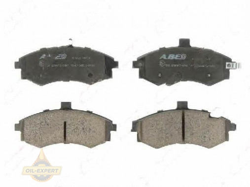 Abe Колодки тормозные дисковые ABE C10515ABE - Картинка 2