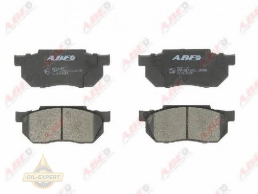 Abe Колодки гальмівні дискові ABE C14019ABE - Заображення 1
