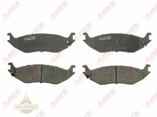 Abe Колодки тормозные дисковые ABE C2Y012ABE - Картинка 1