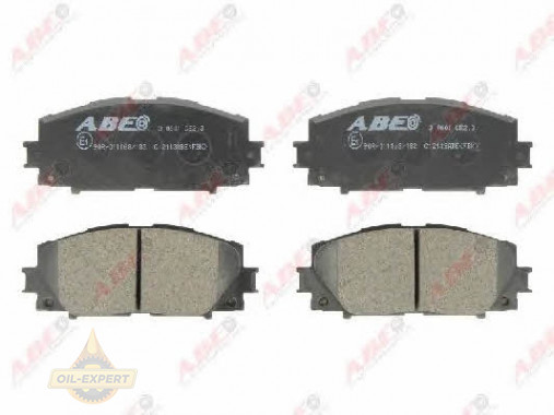 Abe Колодки тормозные дисковые ABE C12113ABE - Картинка 1