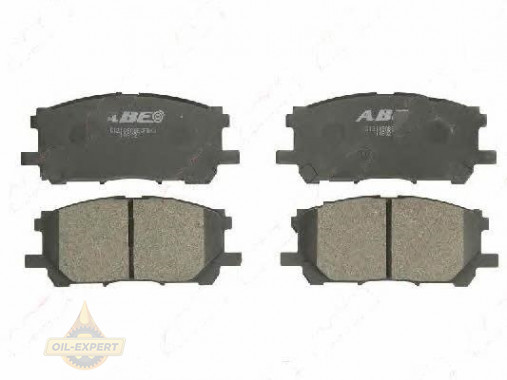 Abe Колодки гальмівні дискові ABE C12108ABE - Заображення 2