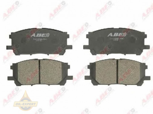 Abe Колодки гальмівні дискові ABE C12108ABE - Заображення 1