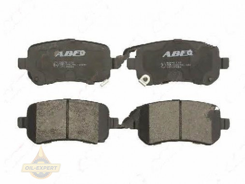 Abe Колодки тормозные дисковые ABE C2Y024ABE - Картинка 2
