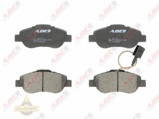Abe Колодки тормозные дисковые ABE C1F048ABE - Картинка 1