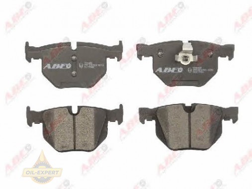 Abe Колодки тормозные дисковые ABE C2B019ABE - Картинка 1
