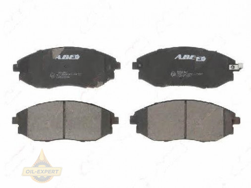 Abe Колодки тормозные дисковые ABE C10021ABE - Картинка 2